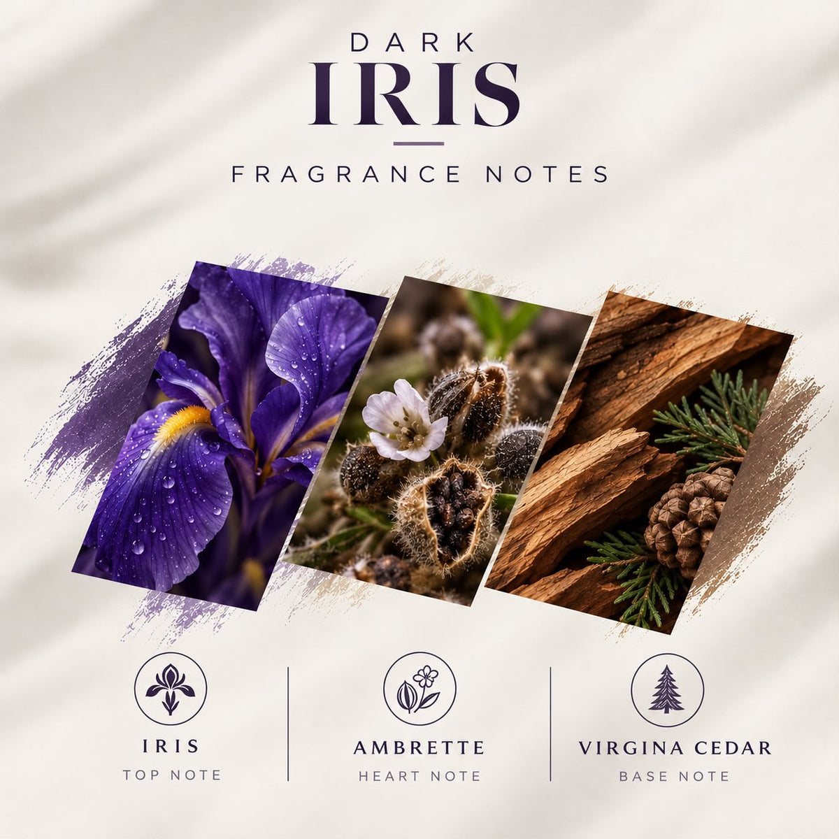 Dark iris inspired by dior homme intense