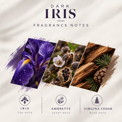 Dark iris inspired by dior homme intense